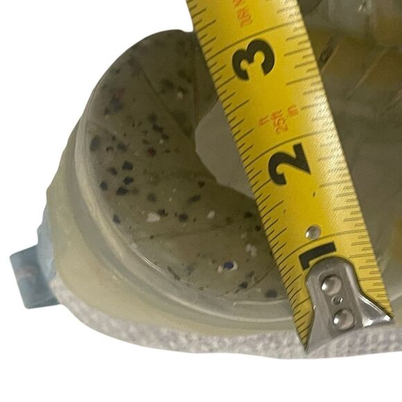 Nike Women's Air VaporMax Flyknit Gray White Shoes Size 6.5Y - Picture 14 of 16